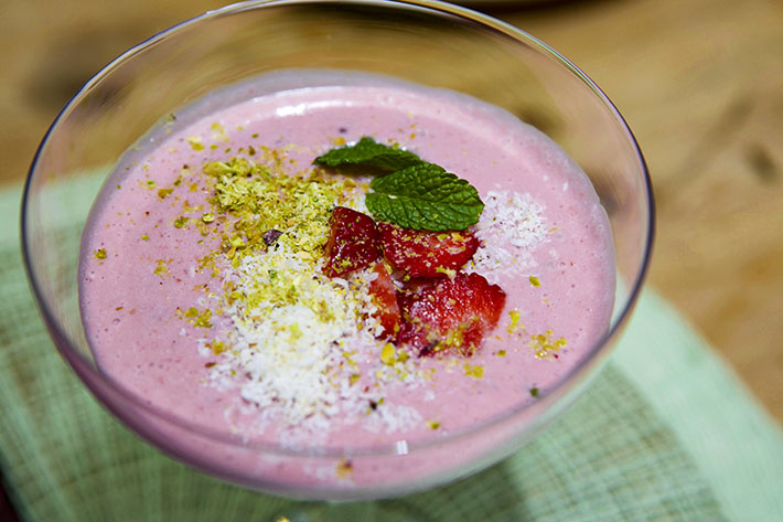 MOUSSE DE FRESA